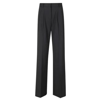 Andamane Pantaloni a gamba larga con pinces - - Trousers - Donna - Nero - S