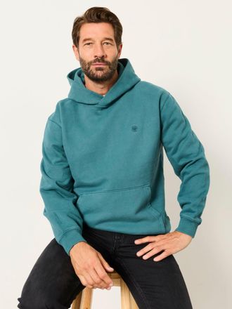 Fat Face FatFace Hayle Dark Teal Overhead Hoodie