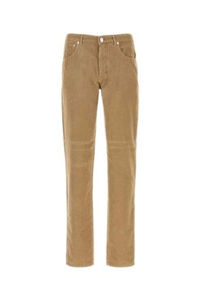 Brunello Cucinelli Light Brown Straight Jeans