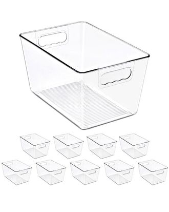 Sorbus 10-Pack Large Storage Containers