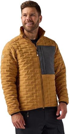 Backcountry Peale Primaloft Stitch-Free Baffle Stretch Jacket - Mens in Bistre at Nordstrom, Size Xx-Large