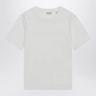Burberry T-Shirt With Embroidered Logo