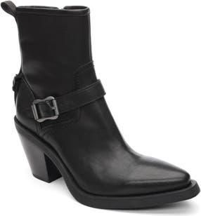 Ash Joy Moto Bootie in Black at Nordstrom Rack, Size 6Us / 36Eu
