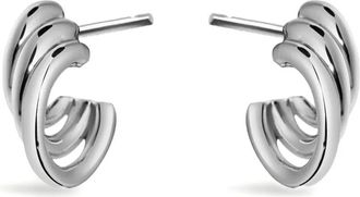 Shaun Leane Orecchini Bound Hoop - Argento