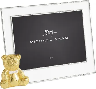 Michael Aram Teddy 5x7 Picture Frame in White at Nordstrom