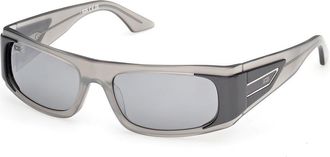 GCDS GD0073 20C Mens Sunglasses Grey Size 56