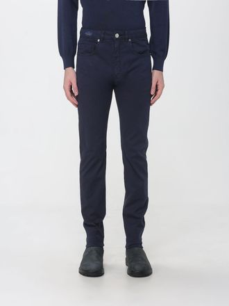 Paul & Shark Pants Men color Blue