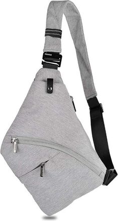 Generic Sling Bag for Men Front Body Anti-theft Safety Chest Pocket Pouch Shoulder