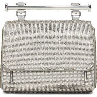 Aldo Bling Chic Top Handle Handbag in Silver at Nordstrom