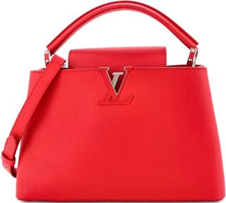 Louis Vuitton Capucines Bag Leather PM satchel - Rood