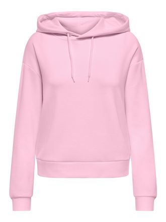 Only Play Kapuzensweatshirt ONLY PLAY ONPLOUNGE LS HOOD SWEAT - NOOS, Damen, Gr. XS, bonbon, Sweatware, Obermaterial: 80% Polyester, 15% Viskose, 5% Elasthan, u