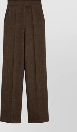 Max Mara high waist wide leg trousers with pockets