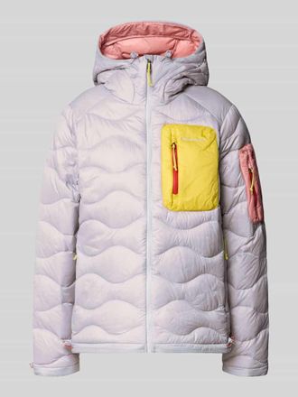 Peak Performance Jacke mit Entendaunen-F&uuml;llung und Kapuze in Lavender, Gr&ouml;&szlig;e XL