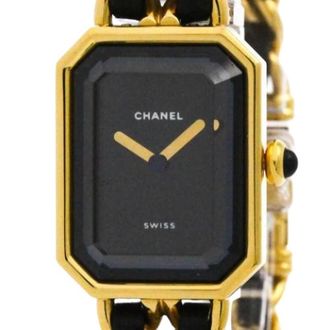 Chanel Pre-owned Watches, female, Black, Size: ONE SIZE Pre-owned Premiere H0001 Wristwatch