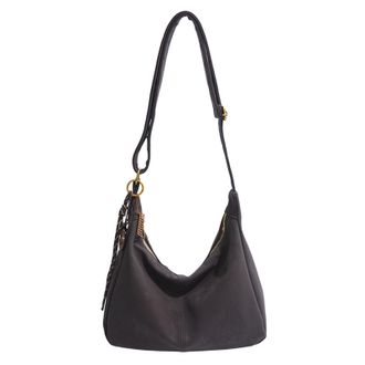 Generic PU Leather Retro Sling Bag Large Capacity Shoulder Bag Tote Handbag (Coffee) (Coffee)