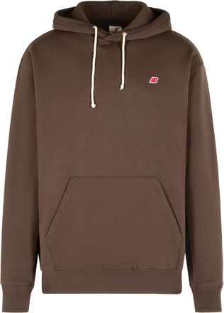 New Balance Brown Cotton Sweatshirt
