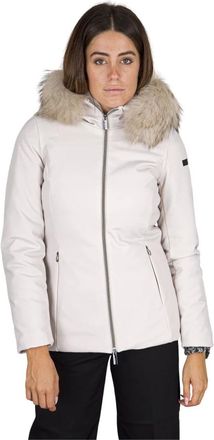 Roberto Ricci Design Winter Storm Fur Duvet Jacket - female - RRD - Winter Jackets - Beige - 2XS - Jackets
