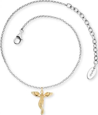 Engelsrufer Womens ERF-LILANGEL-BIG Ladies Angel Anklet - Silver - One Size