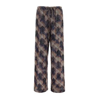 Dries Van Noten Dames, Broeken, Veelkleurig, Maat: S Viscose