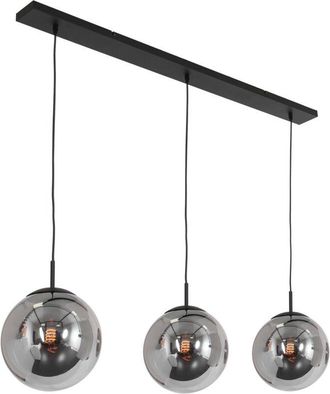 Steinhauer L&aacute;mpara Colgante - Bollique Led - Negro - Vidrio - Steinhauer