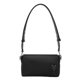 Ami Shoulder Bags, male, Black, Size: ONE SIZE Marcel Nylon Shoulder Bag