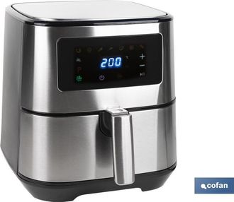 cofan Freidora De Aire 5.5 L 1700 W, Freidora De Aire Caliente Que Permite Cocinar, Consiguiendo De Esta Manera Una Dieta Sana Y Equilibrada. Reduce La Gras
