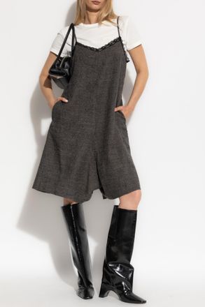 R13 Strappy Jumpsuit, Womens, Grey