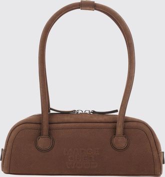 Marge Sherwood Borsa a spalla in pelle bovina con doppio manico e chiusura a zip