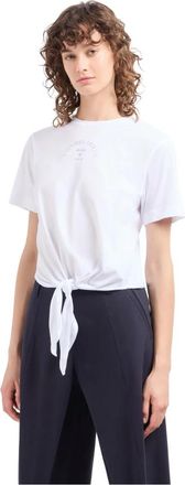 Emporio Armani Dames T-shirt - Dames - T-shirts - Wit - S - Tops