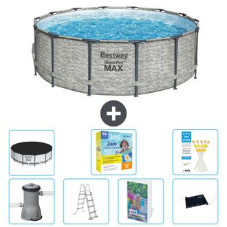 Bestway Piscina Bestway Steel Pro Max Redonda - 427x122 Cm - 8-piezas S582