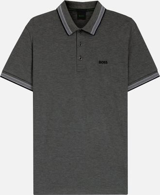 HUGO BOSS Mens Hugo Boss Grey Paddy Polo Shirt - Size: 7-10YRS