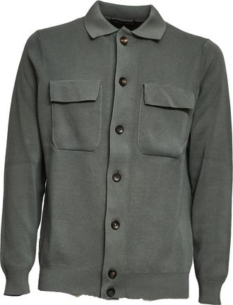 FILIPPO DE LAURENTIIS Field Jacket - Heren - Zomerjassen - Groen - XL - Katoen - Jassen