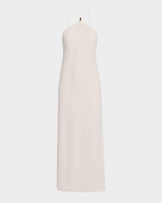 Staud Calla High-Neck Maxi Dress