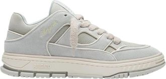 Axel Arigato Area Lo Sneaker - Heren - Sneakers - Grijs - 44 EU - Leer - Schoenen