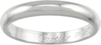 Cartier Platinum 950 Band Ring (Pre-Owned)