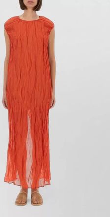 Alysi metallic maxi dress