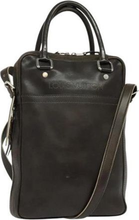 Louis Vuitton Pre-owned Vintage Canvas Handtas - Dames - Vintage Handtas - Bruin - ONE Size - Vintage