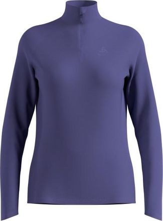 Odlo Mid Layer 1/2 Zip Essential Ceramiwarm Funktionsshirt für Damen | blau