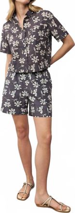 0039 Italy Bella Short In Dark Blue