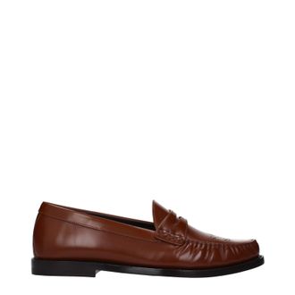 Celine Herens Mocassins bruin/bruin leer