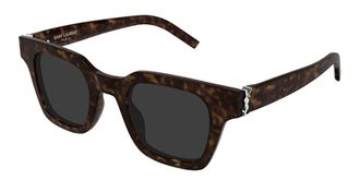 Saint Laurent SL M157 002 Womens Sunglasses Tortoiseshell Size 47 - Free RX Lenses - Free RX Lenses