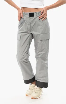 Prada Pantaloni Tecnici in Goretex con Orlo Logato taglia M