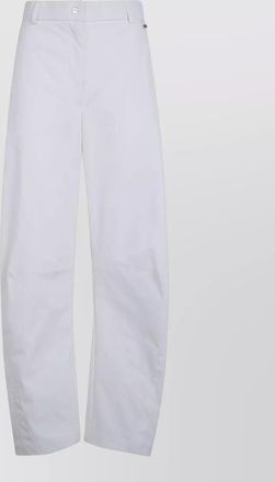 Herno wide leg trousers belt loops pockets