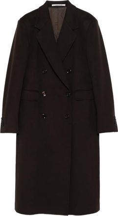 Tagliatore Meryl jas met dubbele rij knopen - Bruin