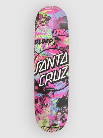Santa Cruz Cut Collage 8.5 Skateboard Deck patroon