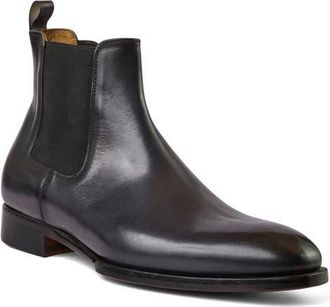 Bruno Magli Emiliano Chelsea Boot in Grey Calf at Nordstrom, Size 10.5
