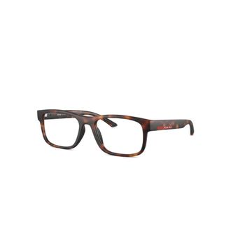 Prada Glasses, male, Brown, 54 MM, PS 04Qv 17X1O1 Optical Frame