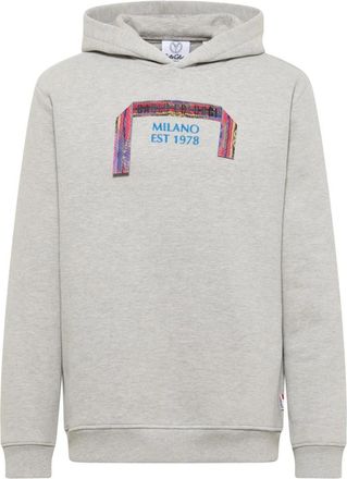 Carlo Colucci Sweatshirts & Hoodies - Heren - Hoodies - Grijs - L - Hoodies & sweatvesten