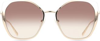 Longchamp LO175S 727 Womens Sunglasses Gold Size 56