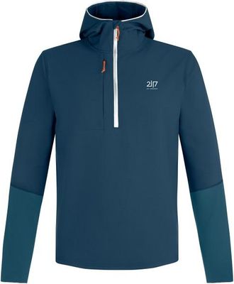 2117 of Sweden Gyljen Waffle Hoodie Fleecejacke f&uuml;r Herren | blau